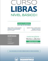 Câmara disponibiliza curso de libras
